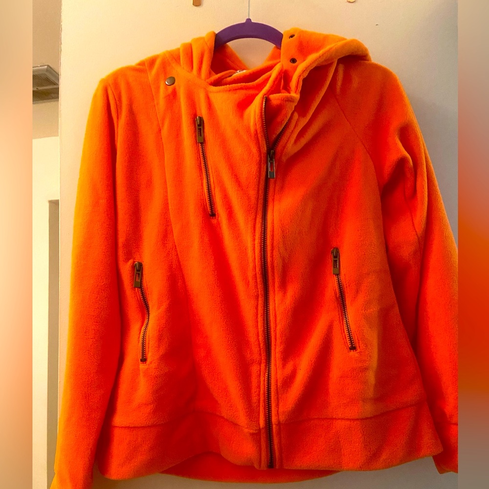Orange sweatshirt